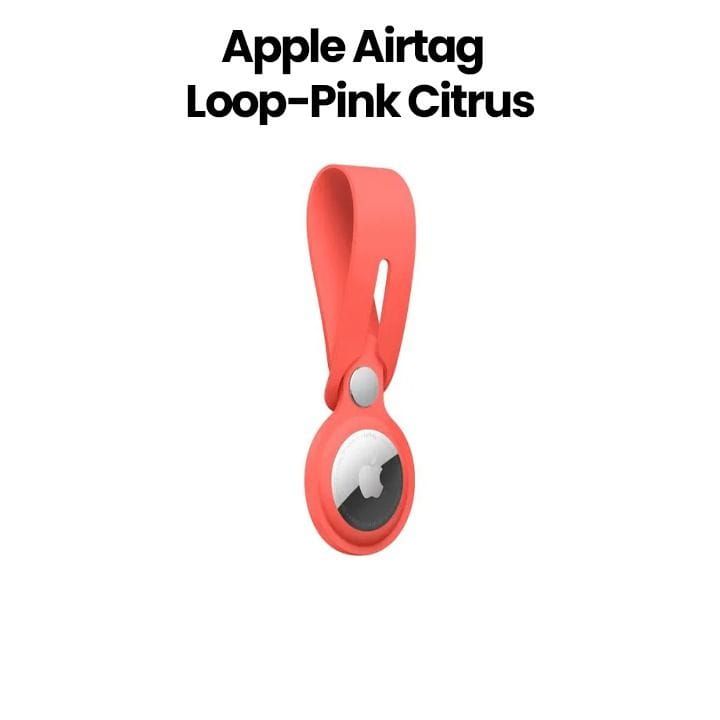 Apple AirTag Loop, Protects Against Scratches And Minor Damage - Pink Citrus