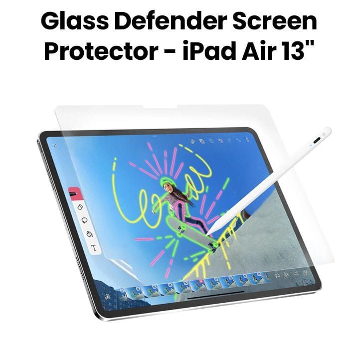 SwitchEasy Glass Defender for iPad Air 13" | SPDA43110TR24
